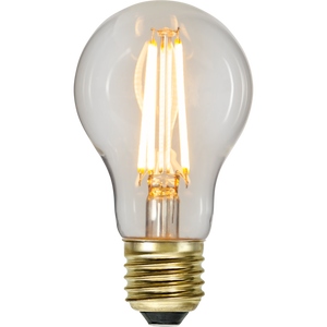 Normallampa klar 6,5W E27 2100K 3-steg