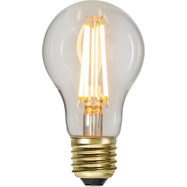 Normallampa klar 6,5W E27 2100K 3-steg