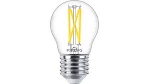 Klotlampa Warmglow klar 3,4W E27