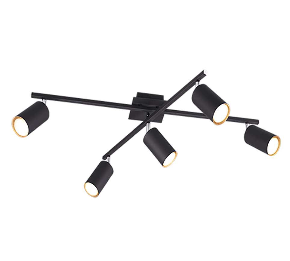 Marley 5 spotlight svart