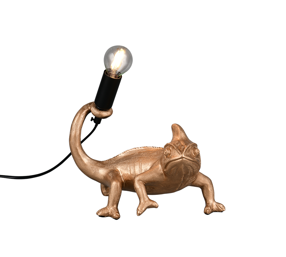 Crawly bordslampa guldfärg