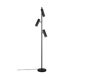 Soka 3 golvlampa svart