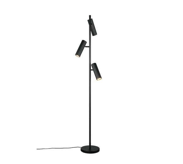 Soka 3 golvlampa svart