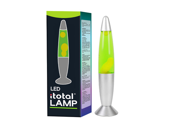 Lava lampa grön/gul