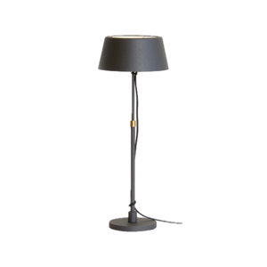 Karl bordslampa mörkgrå