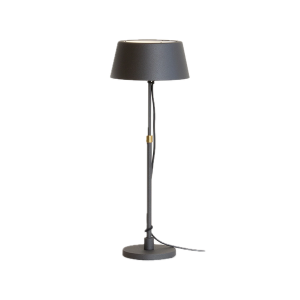 Karl bordslampa mörkgrå