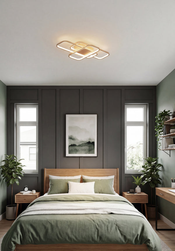Phoenix plafond guldfärg
