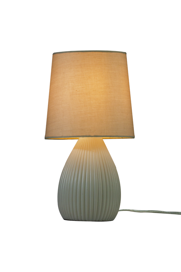 Cassie bordslampa varmgrå