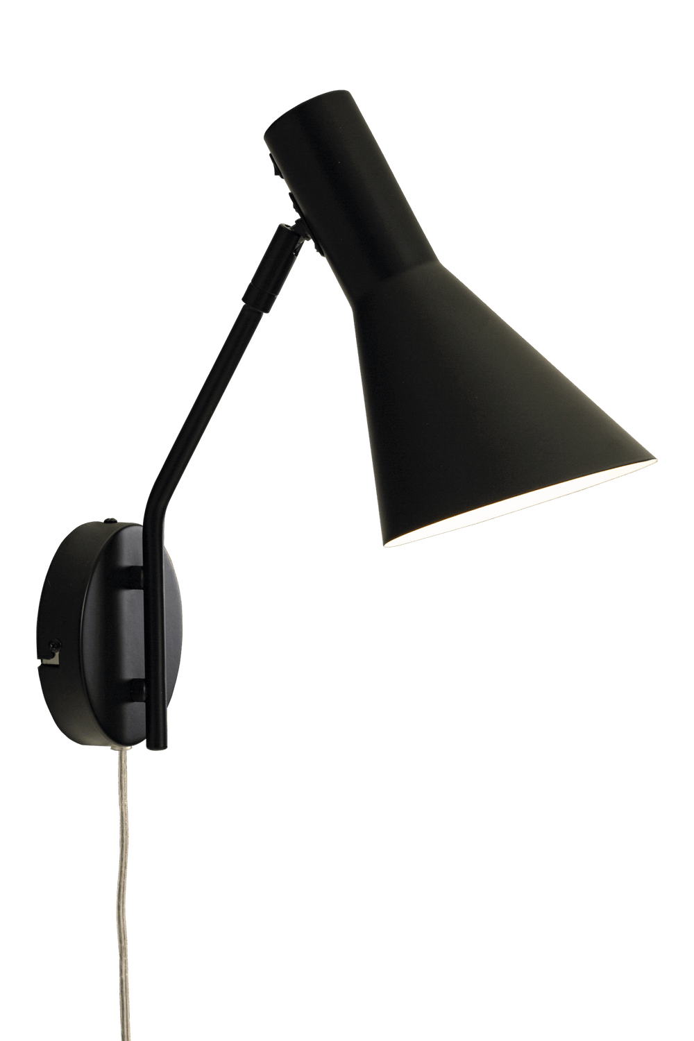 Ceres vägglampa svart