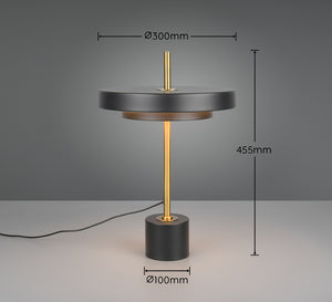 Keaton bordslampa svart