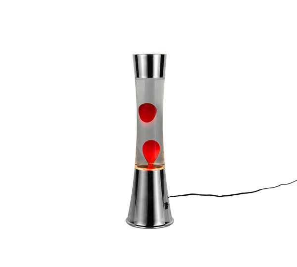 Etna lavalampa röd/klar