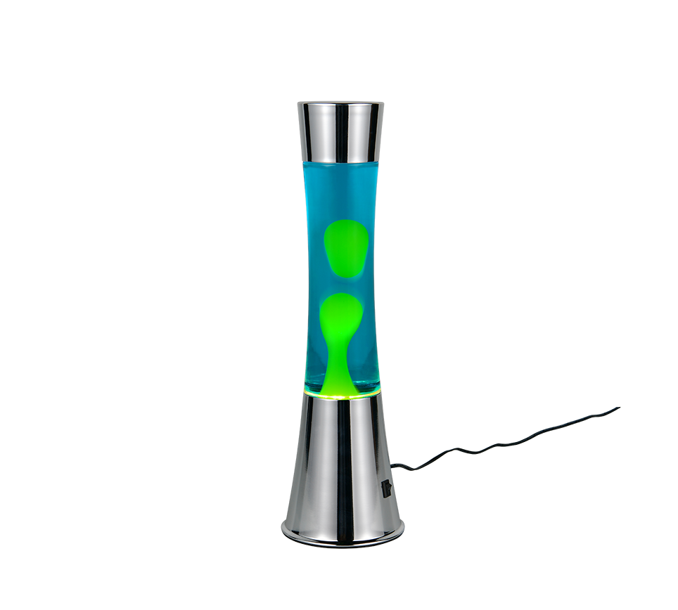 Etna lavalampa blå/grön