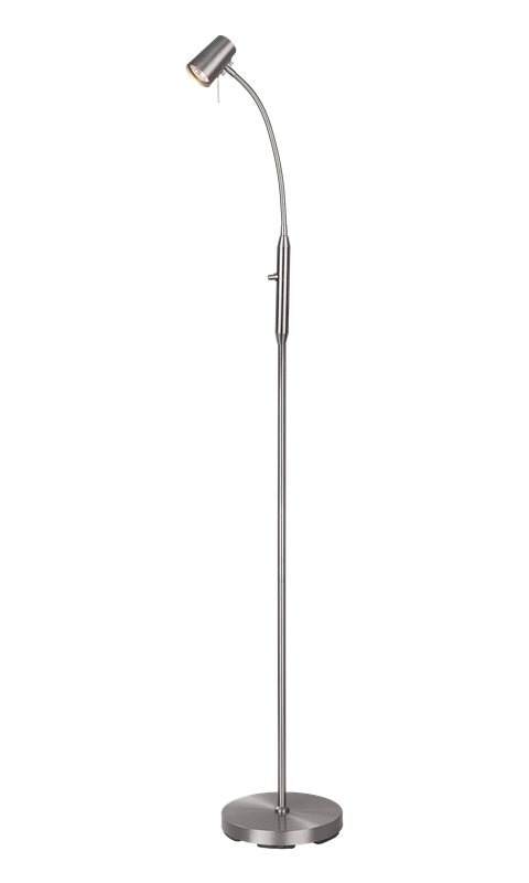 Hugin golvlampa stål
