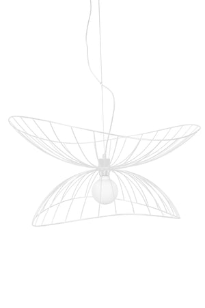 Ray 70cm taklampa vit