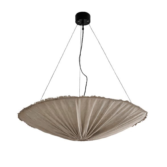 Bonetto taklampa beige